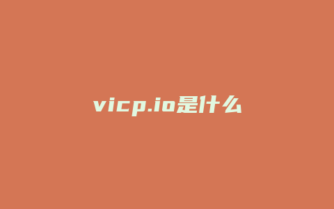 vicp.io是什么域名